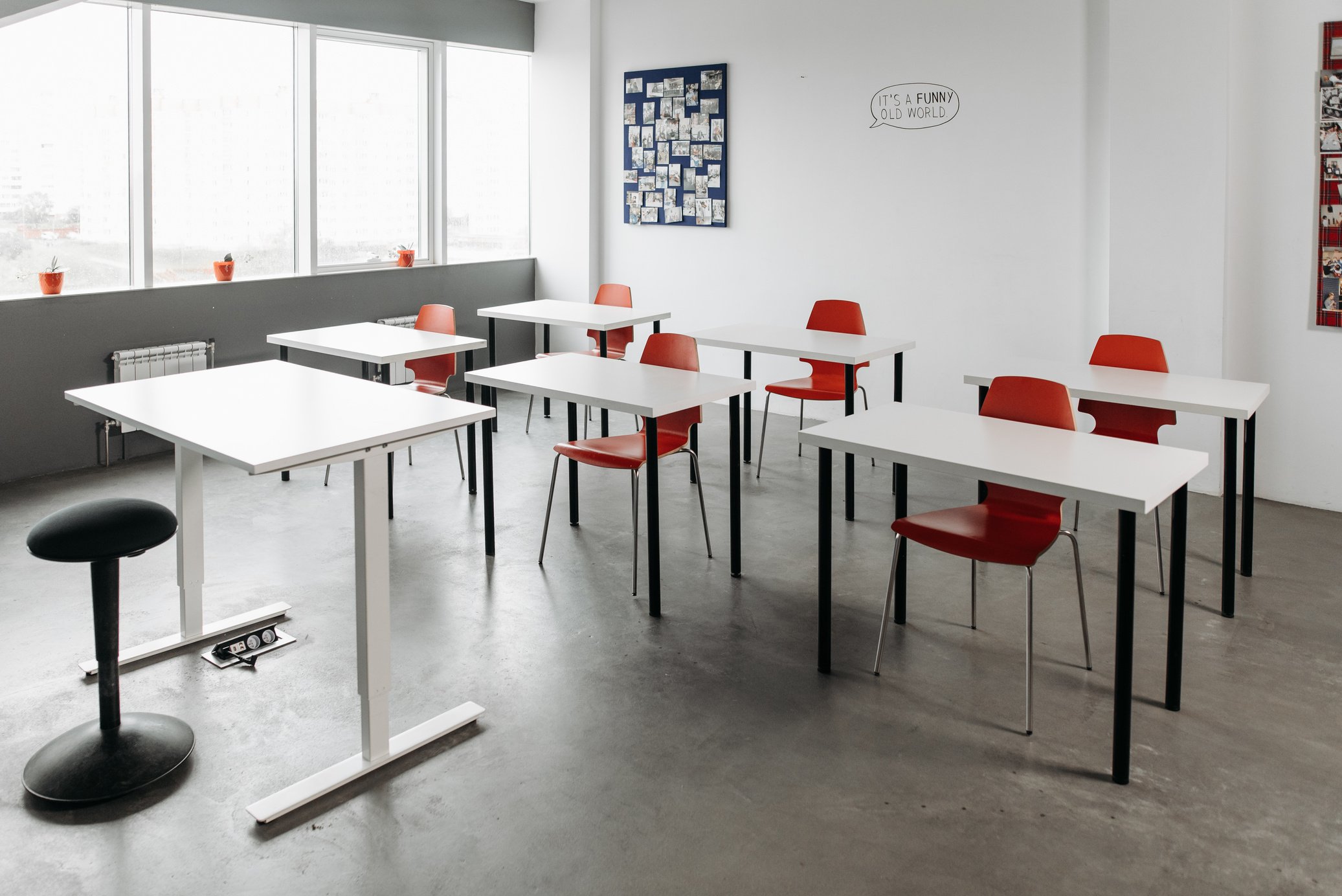 Interior Design of a Classroom